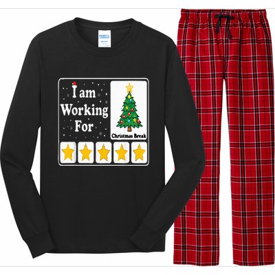 5 Stars Xmas Tree Long Sleeve Pajama Set