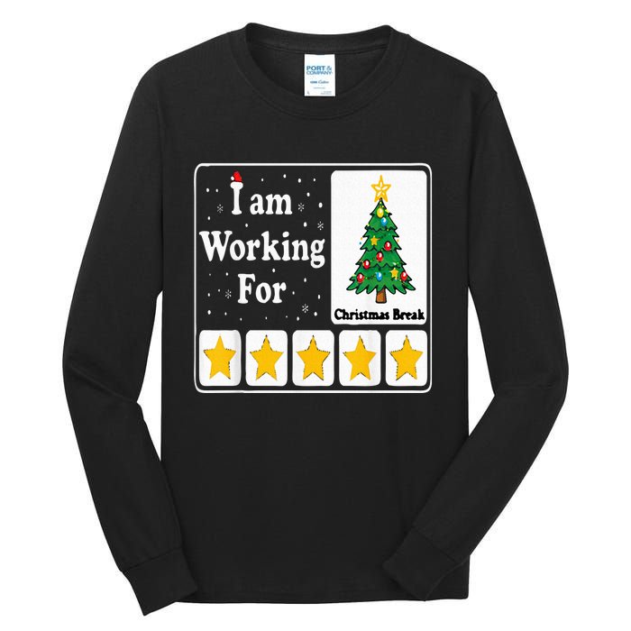 5 Stars Xmas Tree Tall Long Sleeve T-Shirt