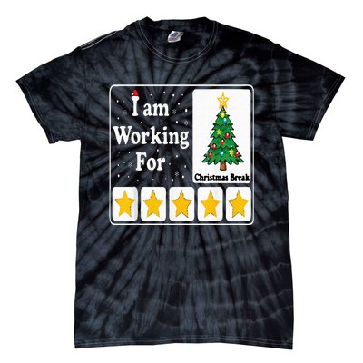 5 Stars Xmas Tree Tie-Dye T-Shirt