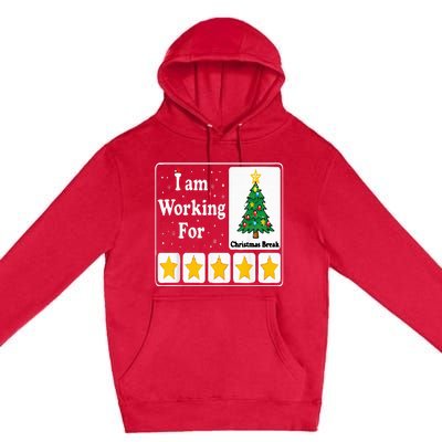 5 Stars Xmas Tree Premium Pullover Hoodie