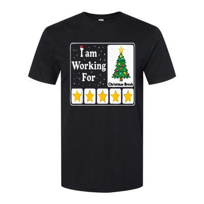 5 Stars Xmas Tree Softstyle® CVC T-Shirt