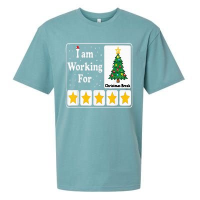 5 Stars Xmas Tree Sueded Cloud Jersey T-Shirt