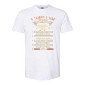 5 Things Blacksmithing Blacksmith Softstyle CVC T-Shirt