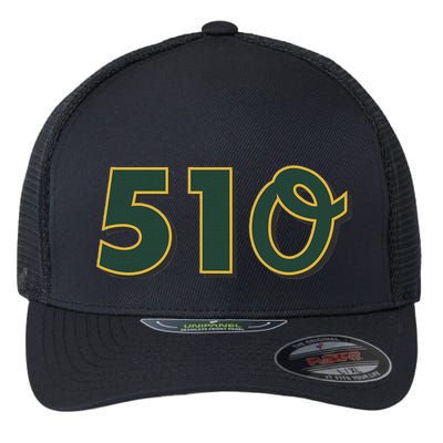 510 The Bay Area Oakland Baseball Flexfit Unipanel Trucker Cap