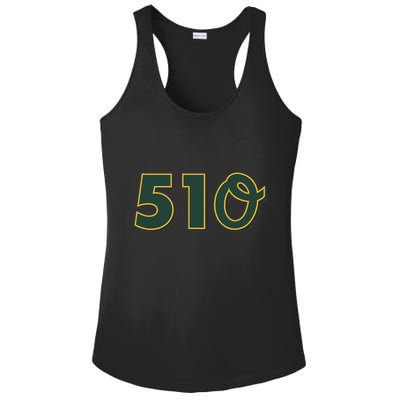 510 The Bay Area Oakland Baseball Ladies PosiCharge Competitor Racerback Tank