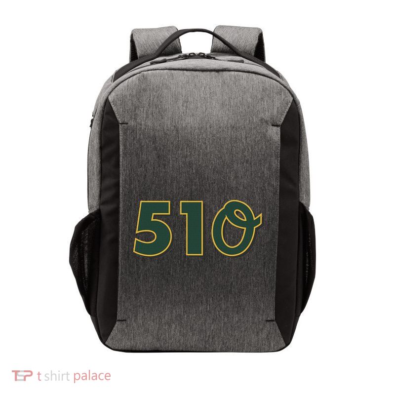 510 The Bay Area Oakland Baseball Vector Backpack