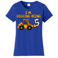 5th Birthday I'm Digging Being Five Women's T-Shirt