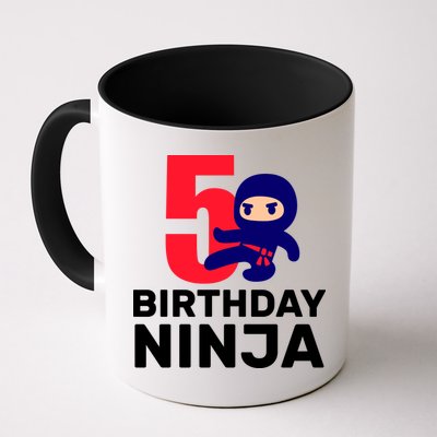 5th Birthday Ninja  Mug