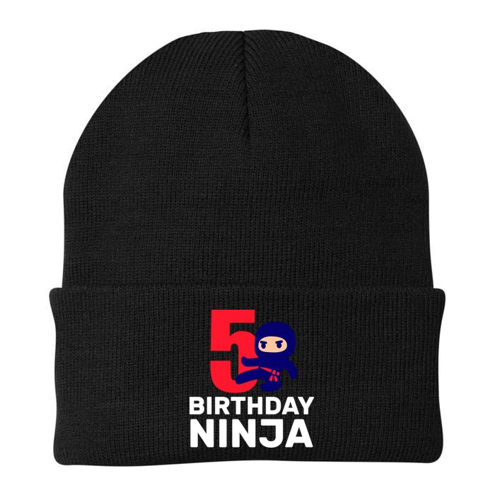 5th Birthday Ninja  Beanie