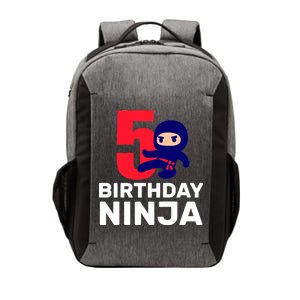 5th Birthday Ninja  Vector Backpack