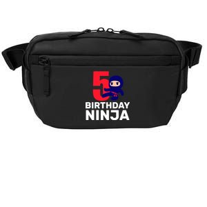 5th Birthday Ninja  Crossbody Pack