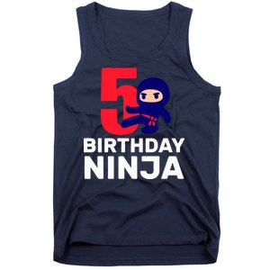 5th Birthday Ninja  Tank Top