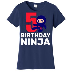 5th Birthday Ninja  Women's T-Shirt