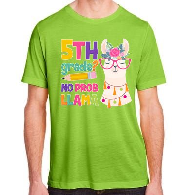 5th Grade? No Prob Llama Adult ChromaSoft Performance T-Shirt