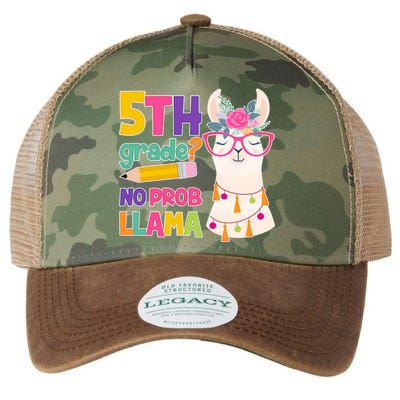 5th Grade? No Prob Llama Legacy Tie Dye Trucker Hat