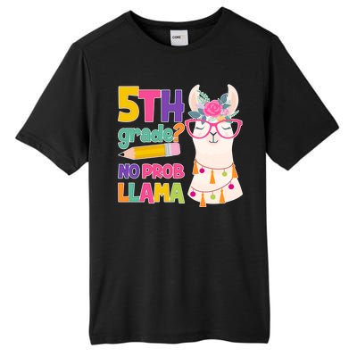 5th Grade? No Prob Llama Tall Fusion ChromaSoft Performance T-Shirt