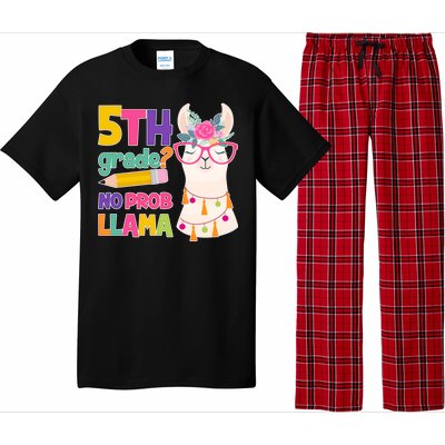 5th Grade? No Prob Llama Pajama Set