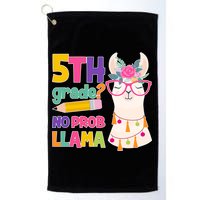 5th Grade? No Prob Llama Golf Towel