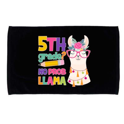 5th Grade? No Prob Llama Microfiber Hand Towel