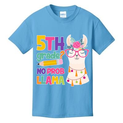 5th Grade? No Prob Llama Kids T-Shirt