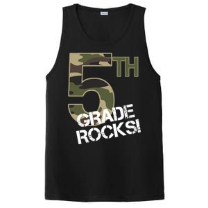 5th Grade Rocks Camo PosiCharge Competitor Tank