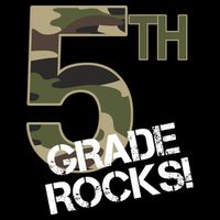 5th Grade Rocks Camo Wool Snapback Cap