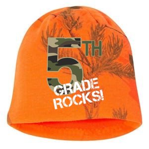 5th Grade Rocks Camo Kati - Camo Knit Beanie