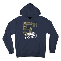 5th Grade Rocks Camo Hoodie