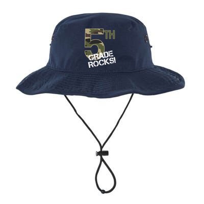 5th Grade Rocks Camo Bucket Hat