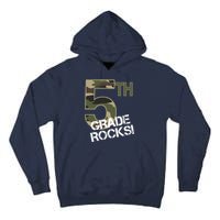 5th Grade Rocks Camo Tall Hoodie