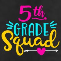 5th Grade Squad Team Arrow Heart Cool Comfort Performance Bucket Hat
