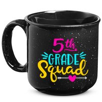 5th Grade Squad Team Arrow Heart 15oz Campfire Ceramic Mug