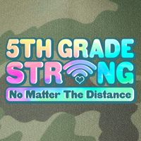 5th Grade Strong No Matter The Distance Distancing Learning Legacy Tie Dye Trucker Hat
