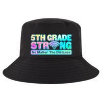 5th Grade Strong No Matter The Distance Distancing Learning Cool Comfort Performance Bucket Hat