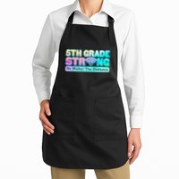 5th Grade Strong No Matter The Distance Distancing Learning Apron