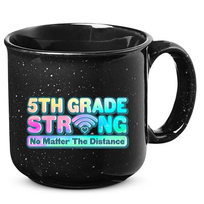 5th Grade Strong No Matter The Distance Distancing Learning 15oz Campfire Ceramic Mug