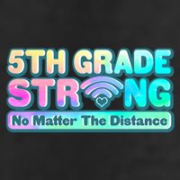 5th Grade Strong No Matter The Distance Distancing Learning Hat