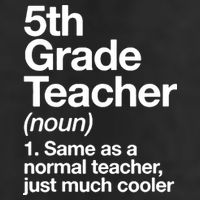 5th Grade Teacher Funny Definition Cool Comfort Performance Bucket Hat