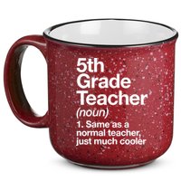 5th Grade Teacher Funny Definition 15oz Campfire Ceramic Mug
