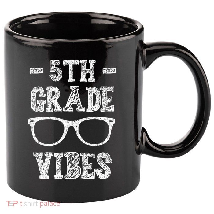 5th Grade Vibes 11oz C Handle Ceramic Mug