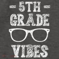 5th Grade Vibes Vector Backpack