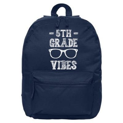 5th Grade Vibes 16 in Basic Backpack