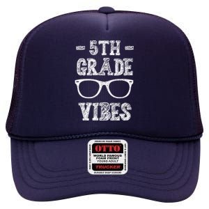 5th Grade Vibes High Crown Mesh Back Trucker Hat