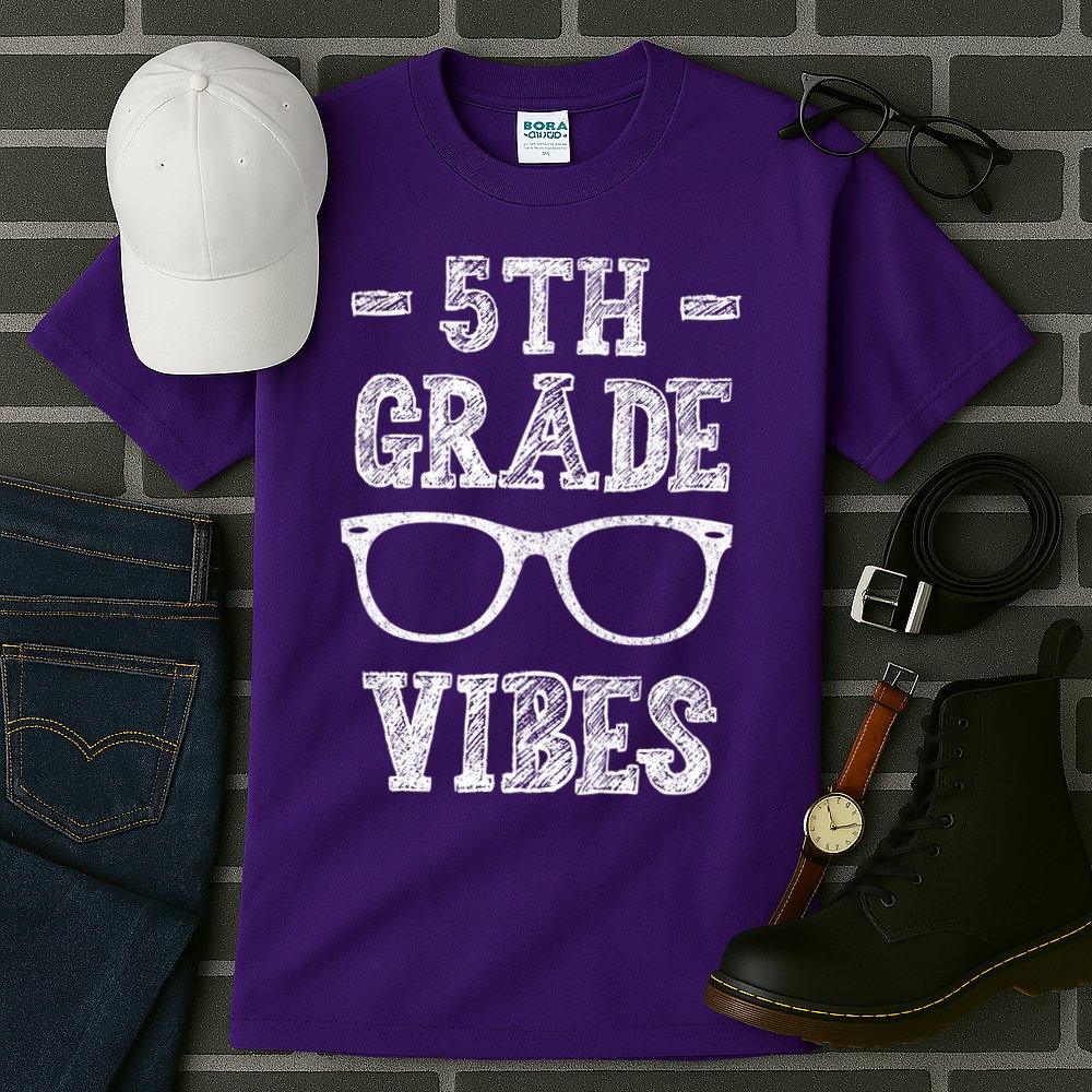 5th Grade Vibes Tall T-Shirt