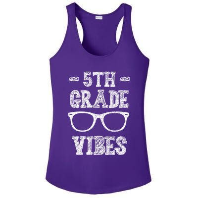 5th Grade Vibes Ladies PosiCharge Competitor Racerback Tank