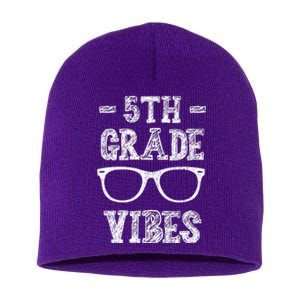 5th Grade Vibes Short Acrylic Beanie