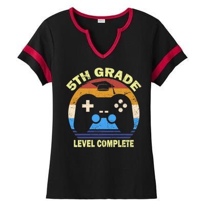 5th Level Complete School Graduation Ladies Halftime Notch Neck Tee