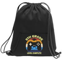 5th Level Complete School Graduation Sweatshirt Cinch Pack Bag