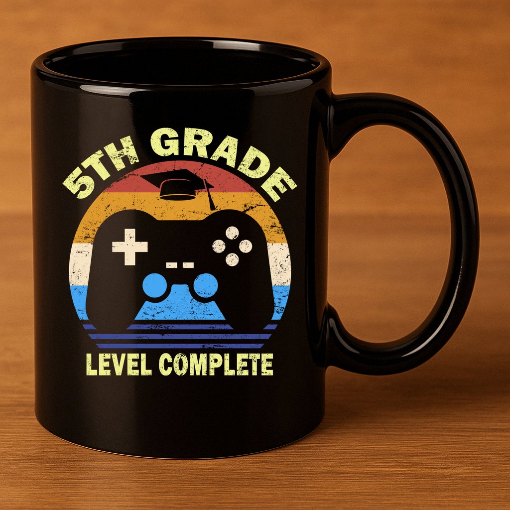 5th Level Complete School Graduation 11oz C Handle Ceramic Mug