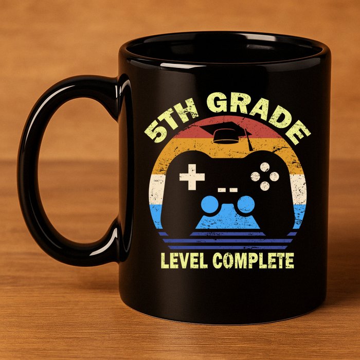 5th Level Complete School Graduation 11oz C Handle Ceramic Mug